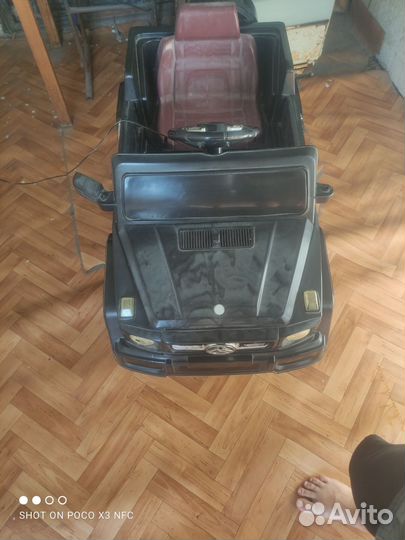 Детский электромобиль mercedes бу