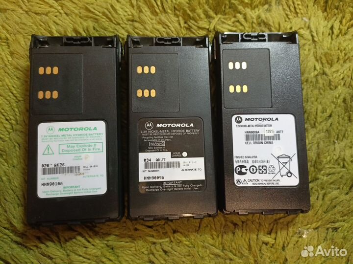 Аккумулятор для раций Motorola 7.2V HNN9009A