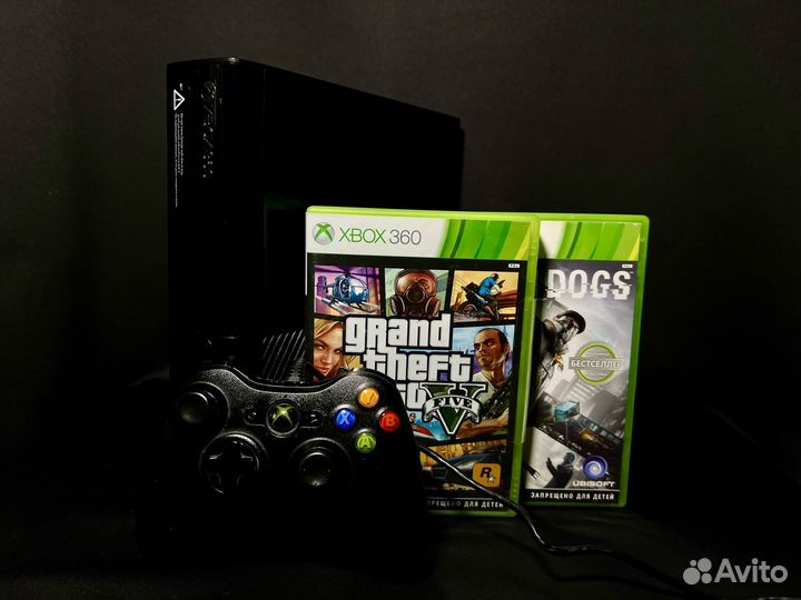 Xbox 360E 250Gb + Игры
