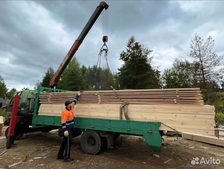 Обрезная доска все размеры сосна