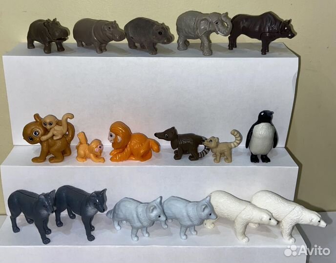 Киндер Натунс и другие животные. Игрушки