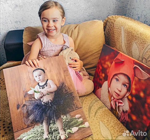 Романтический подарок портрет на холсте