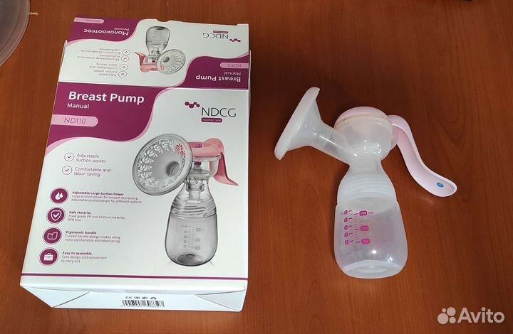 Молокоотсос ручной,пакеты для молока и стерилизаци