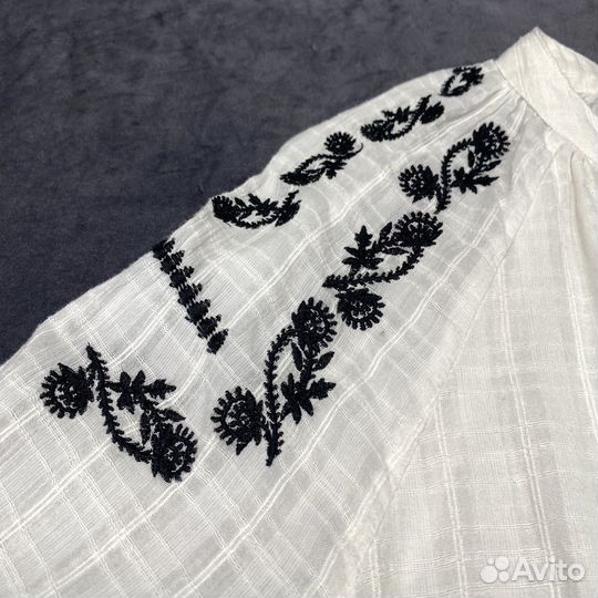 Рубашка бохо Marks&Spencer р.M оригинал