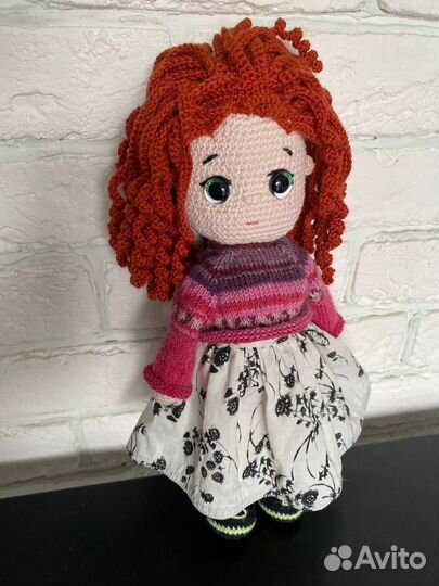Вязаная кукла