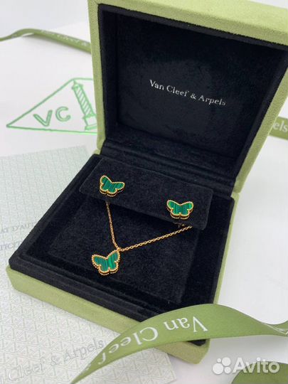 Серьги van cleef