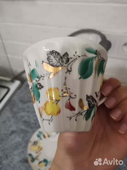 Чайная пара Лфз Октябрь