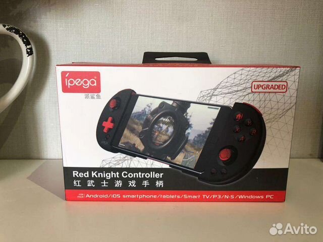 Геймпад ipega PG-9087S, черный/красный