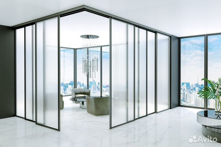 Межкомнатные перегородки раздвижные двери