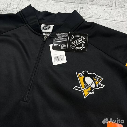 Кофта / Джемпер Pittsburgh Penguins NHL 1/4 Zip