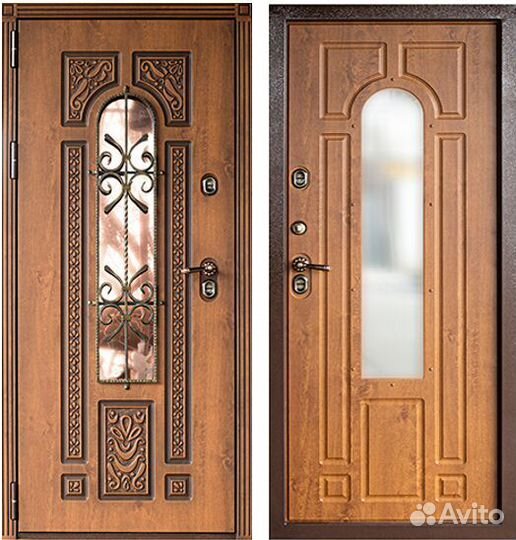 Входные деревянные двери