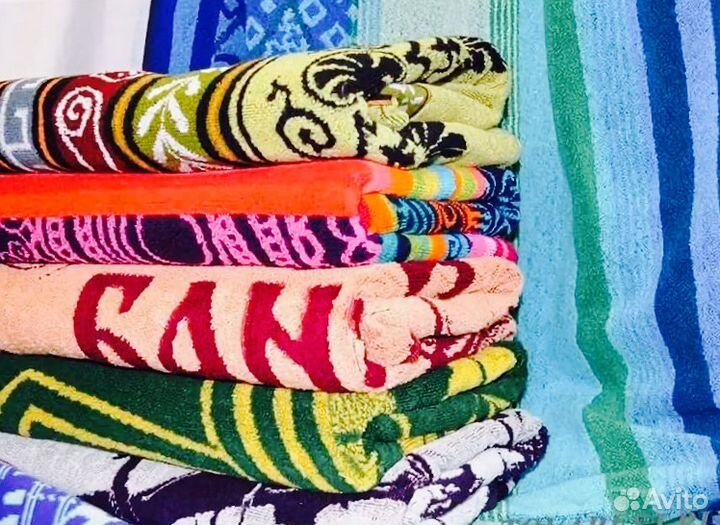 Полотенце цветные