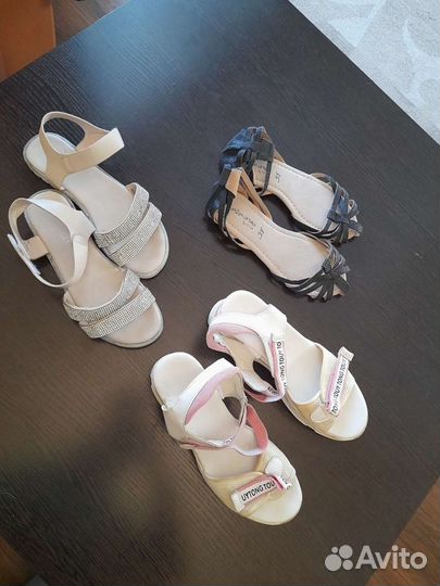 Босоножки и слипоны для девочки