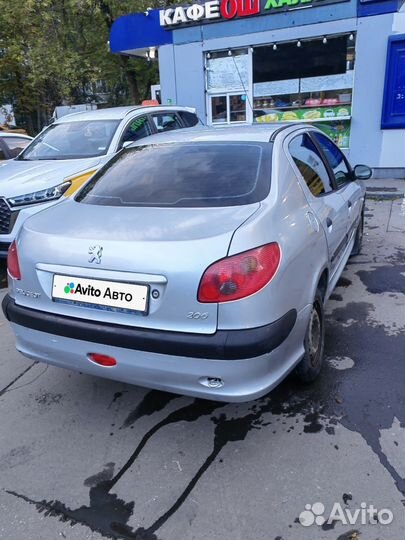 Peugeot 206 1.4 МТ, 2006, 300 000 км