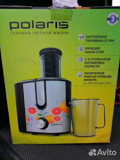 Соковыжималка Polaris PEA 1241A fruit fusion