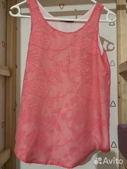 Блузка розовая kira plastinina