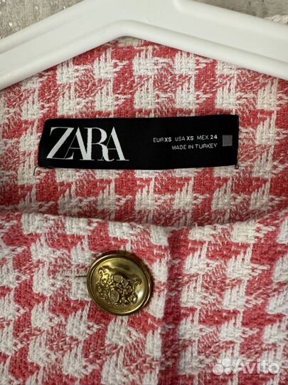 Пиджак Жакет блейзер zara xs