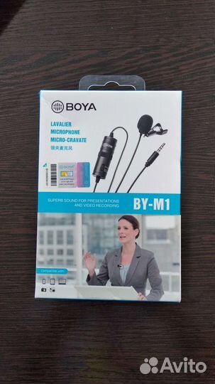 Микрофон петличный boya BY-M1