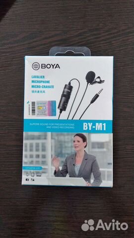 Микрофон петличный boya BY-M1