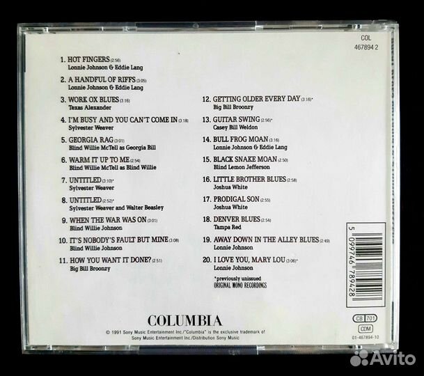 CD great blues guitarists