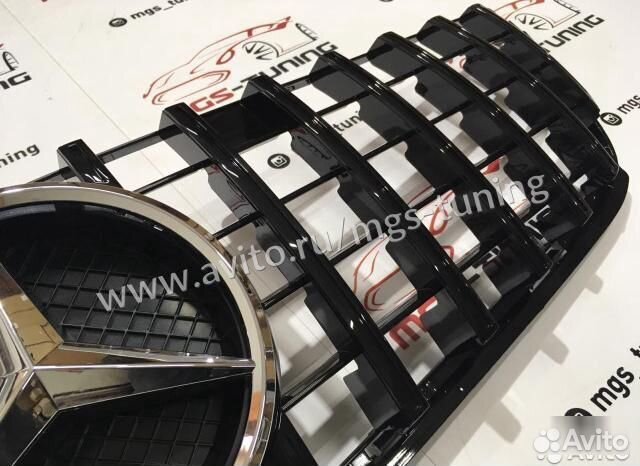 Решетка Mercedes CLS Black W218 GT 14-18 г