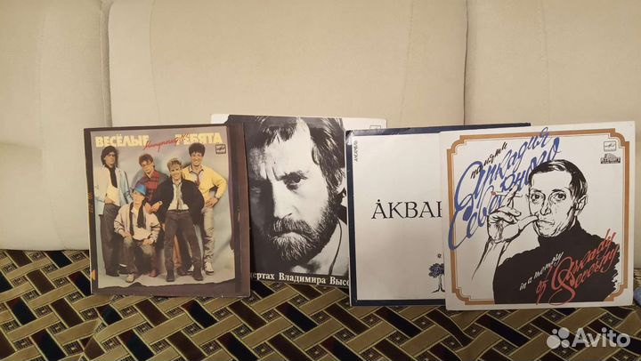 Пластинки с советской эстрадой