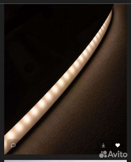 Зеркало с подсветкой для ванной 60см в наличии