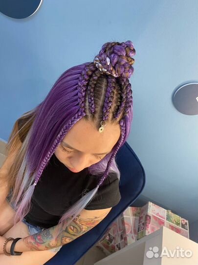 Плетение афрокос