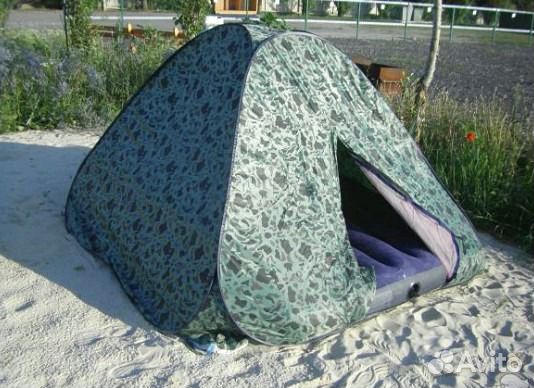 Палатка автомат сама раскладывается