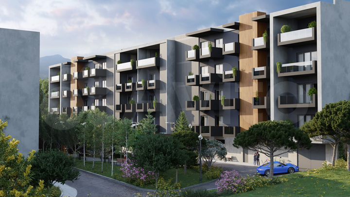 2-к. квартира, 56 м² (Грузия)