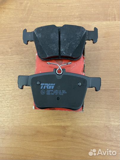 Колодки тормозные задние TRW GDB1957
