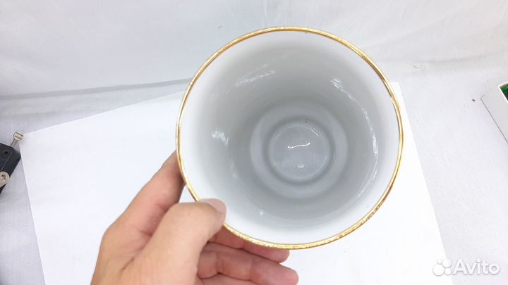 Ваза фарфор Дулёво СССР