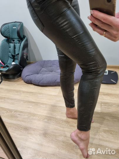 Кожаные лосины calzedonia