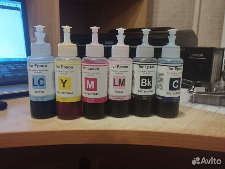 Принтер струйный epson l805