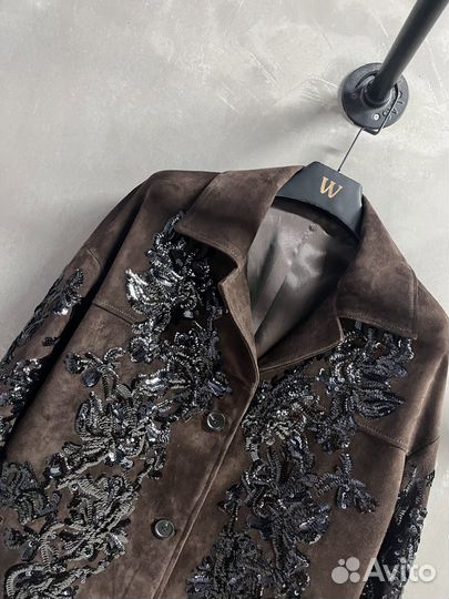 Замшевая куртка куртка MiuMiu