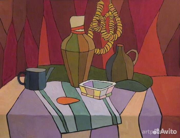 Декоративный натюрморт авангард