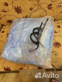 Комплект: 2х сп.покрывало с 2 навол и шторами нов