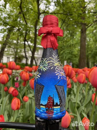 Праздничная бутылка