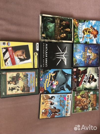 DVD игры и фильмы