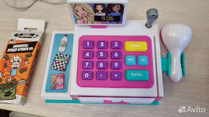 Детские игрушки касса