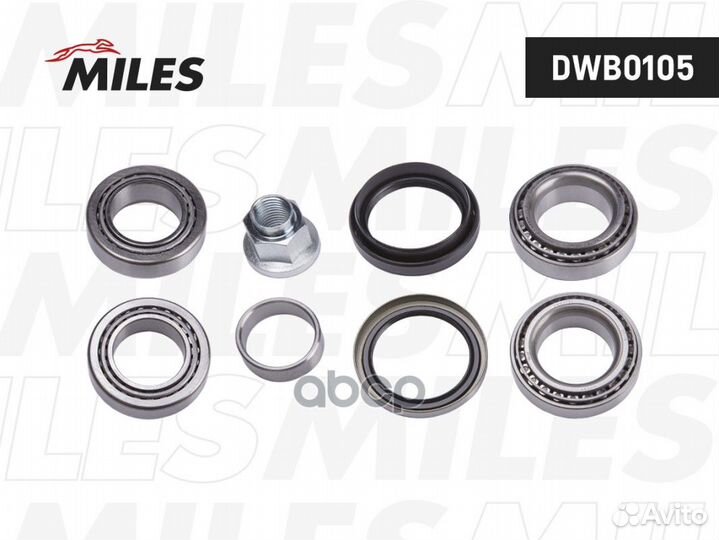 Подшипник ступ.daewoo matiz 03- пер. DWB0105 Miles