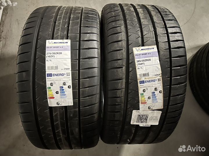 Michelin Pilot Sport 4 S 275/35 R20 и 285/35 R20