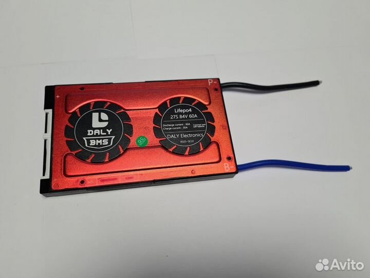 Плата контроля BMS lifepo4 27S 86V 60A