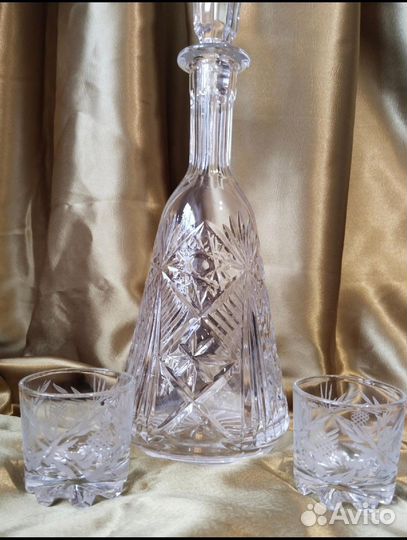 Графин хрустальный СССР