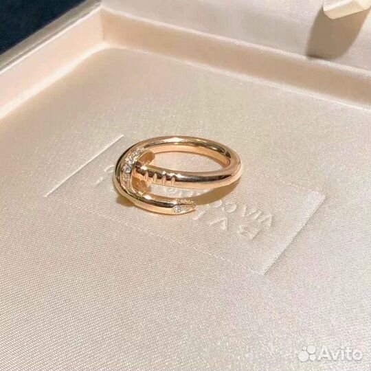 Кольцо Cartier Гвоздь золото 0,1ct