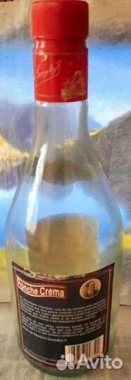 Бутылка из под ликера Ponche Crema