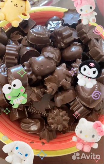 Силиконовая hello kitty форма для шоколада,льда