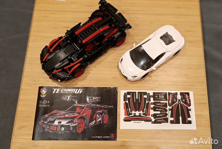 Гоночные машинки Lego