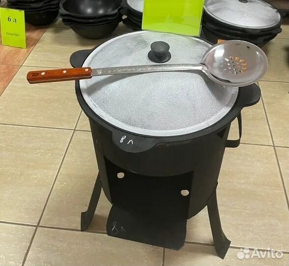 Комплект: казан + печка + шумовка
