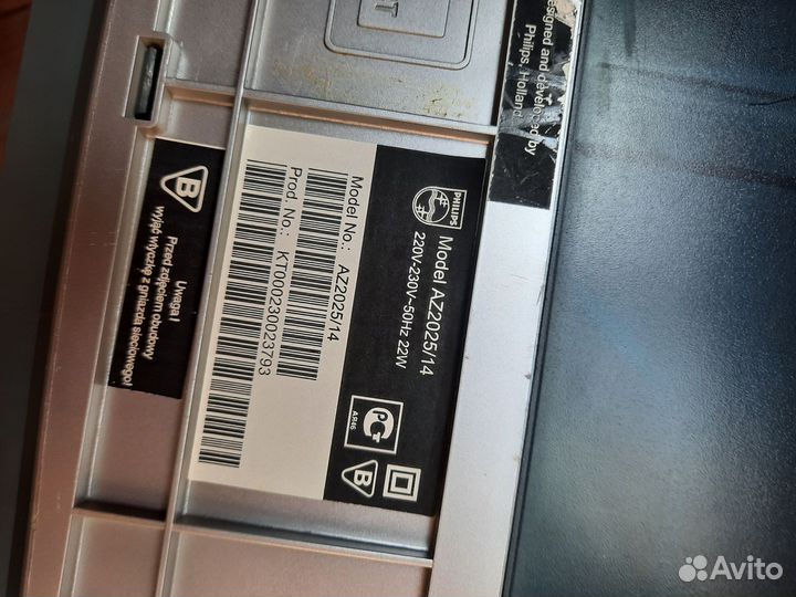 Магнитофон philips